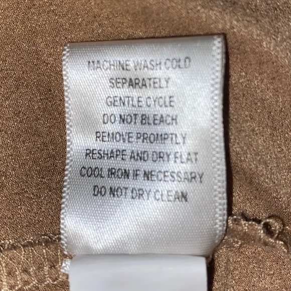 Melissa Paige Faux Suede Bohemian Style Vest in Tan Size Medium - Picture 5 of 5